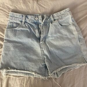 Light Blue Denim Women's Shorts